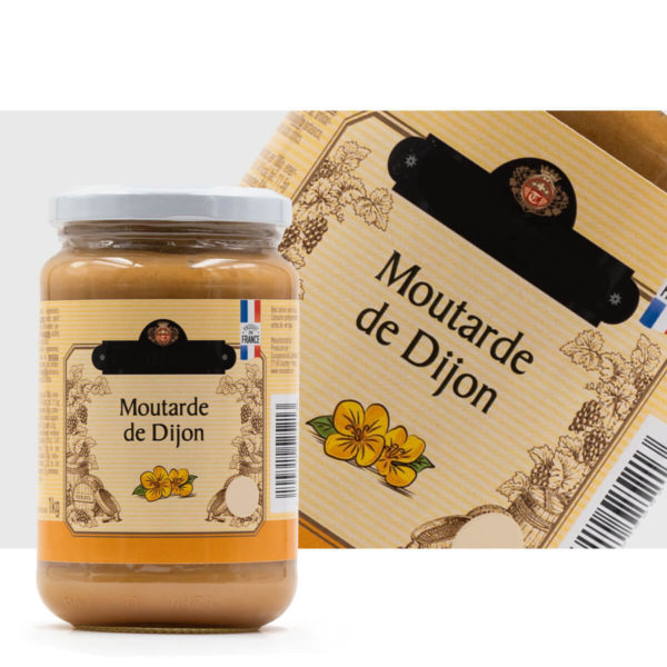 étiquette bocaux moutarde de Dijon1